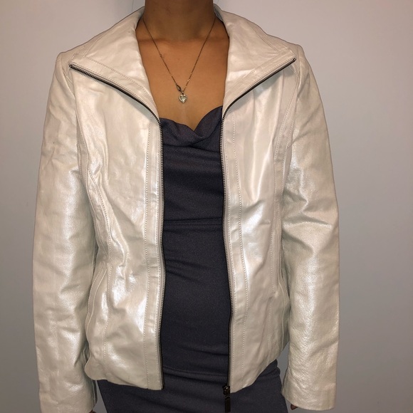 White leather jacket - Picture 5 of 5